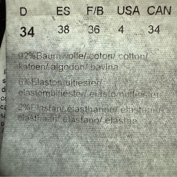 Cambio Jeans Vintage Leopard Print Parla Jeans Size 34D New With Tags - Picture 13 of 15